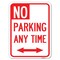 Signmission No Parking Anytime W/ Bidirectional Arrow Alum Rust Proof Parking Sign, 18" x 24", A-1824-23777 A-1824-23777 - alternate 1